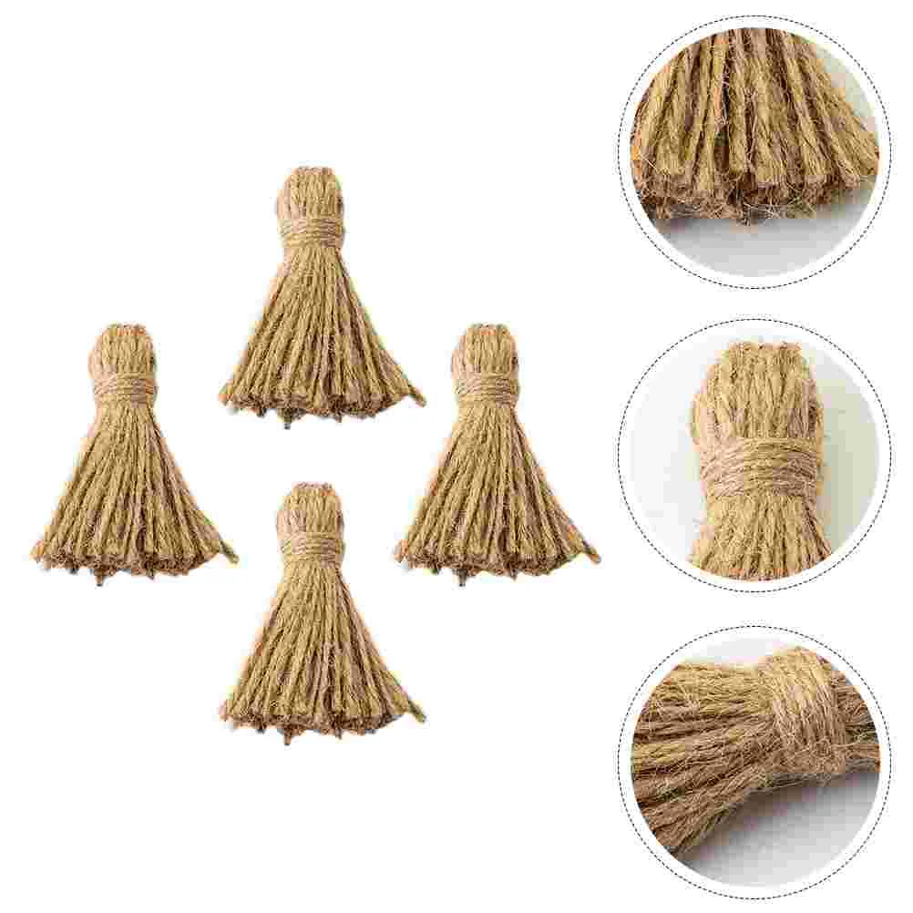 

4 Pcs Rope Tassel Decoration for Home Boho Wall Decorative Pendant Decorations
