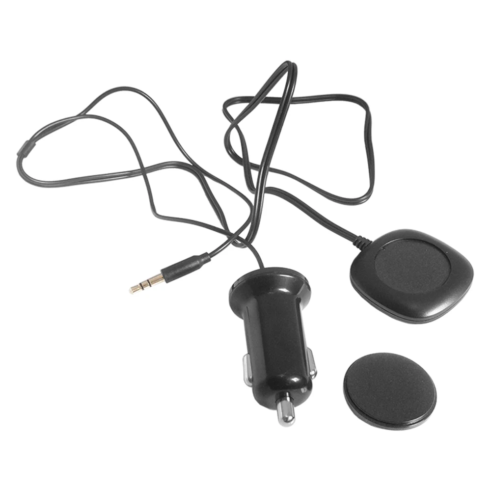 Handsfree Cigarette lighter Magnetic Base Wireless Bluetooth Car Kit MP3 3.5mm AUX Audio Music Receiver Adapter USB Charger