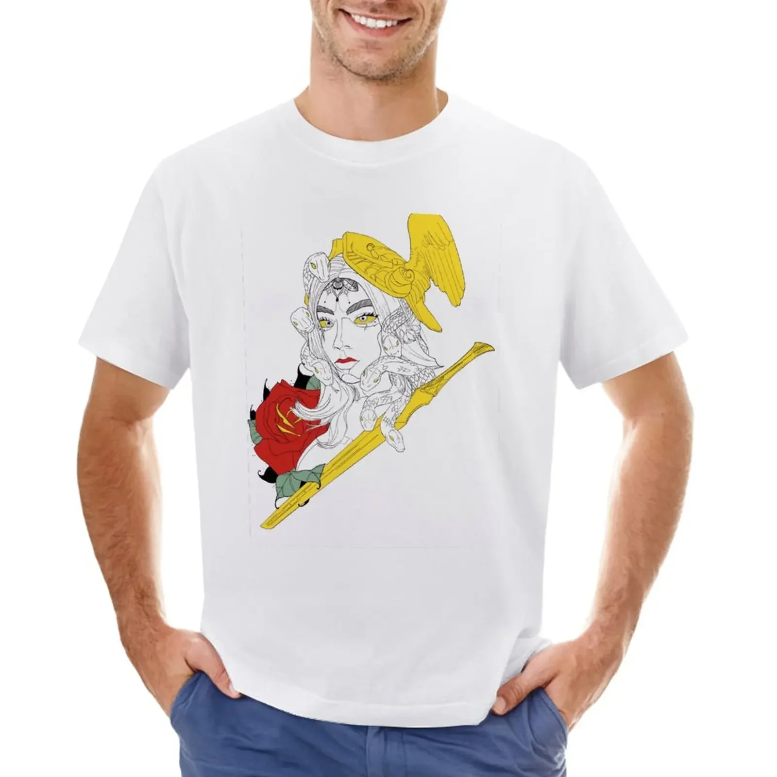 

Neo Traditional Valentine T-Shirt anime anime clothes summer clothes men clothing