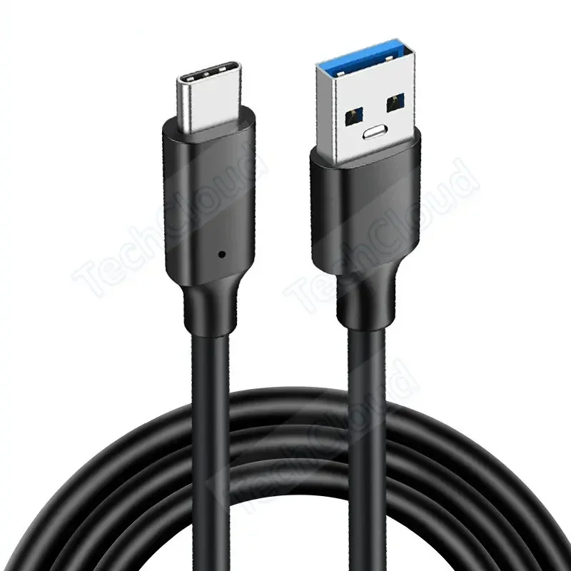 High-Speed USB to Type-C Short Charging Cable, 4A Fast Charge Data Cable