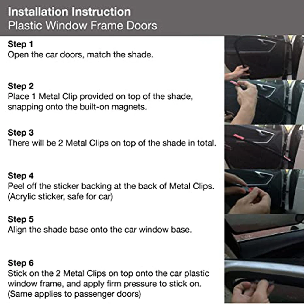 Snap Car Window Sunshade For Audi A4 Avant B9 2015-Curtain Mesh Front Windshield Frame Curtain
