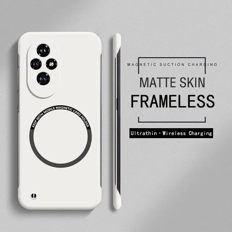 حافظة هاتف صلبة مغناطيسية رفيعة للغاية بدون إطار ل...