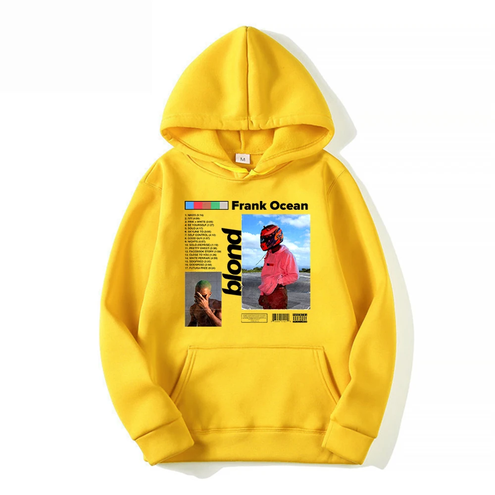 Channel Orange Hoodie Frank Blond Ocean Nostalgia Ultra Hooded Sweatshirt  Rapper Singer Ocean Graphic Pullover Blond Hoodies - AliExpress