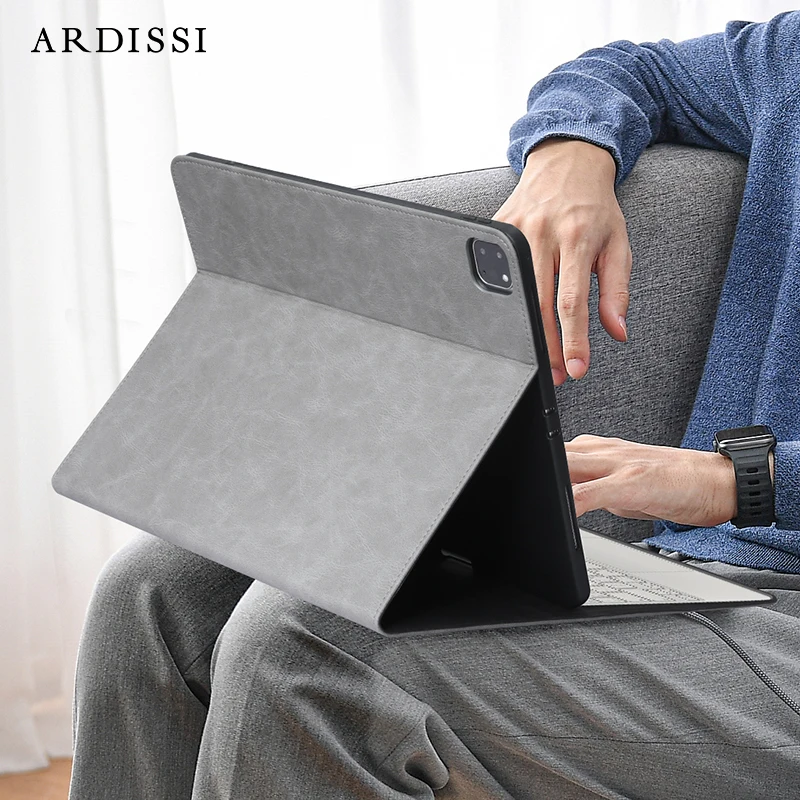 Ardissi-capa Magnética para Ipad Capa Folio Impermeável com Porta Lápis Ipad Pro m2 12.9 5th 6th Generation 2023 2023 2023