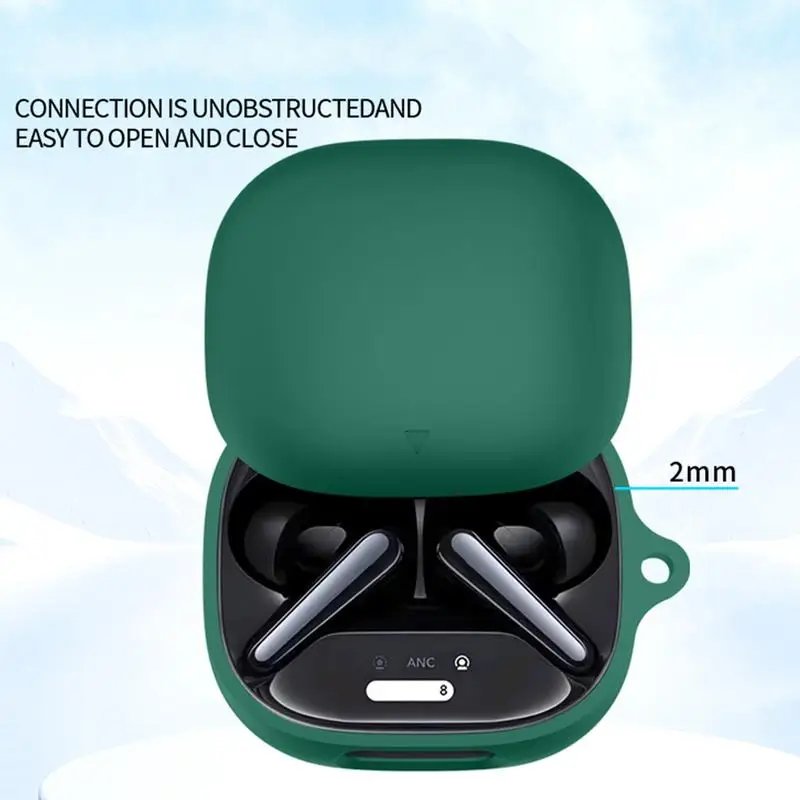 Case For Earphones Wireless Headphone Protective Case Portable Wireless Headphone Earbud Cover Anti-drop Headset Sleeve