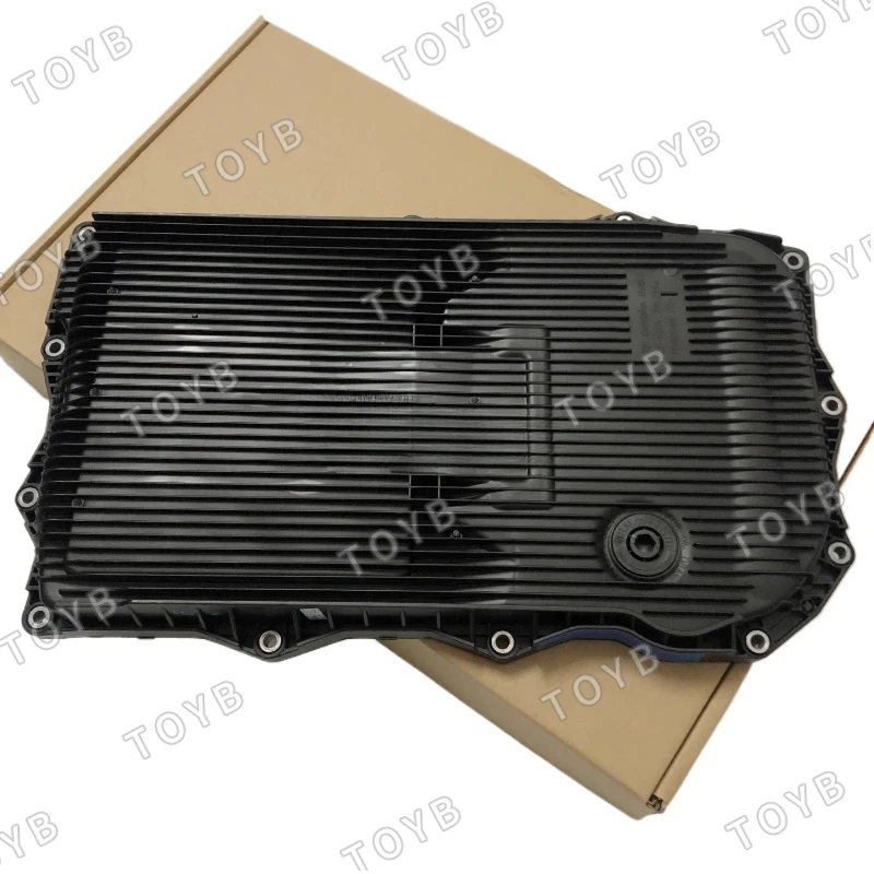 Oil pan for automatic transmission with filter, gasket and screws JDE26442 JDE36541 LR 023294 LR 065238