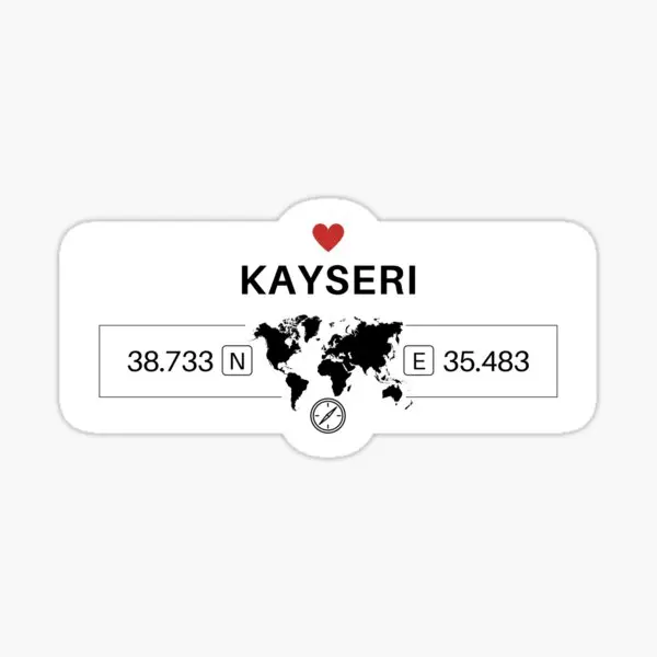 

Kayseri Gps Map Sticker Auto Car Paste 17CM
