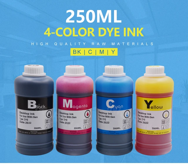 Inchiostro Nero Sfuso 250 Ml Per Stampanti - Ricarica Premium Per HP - Foto 4