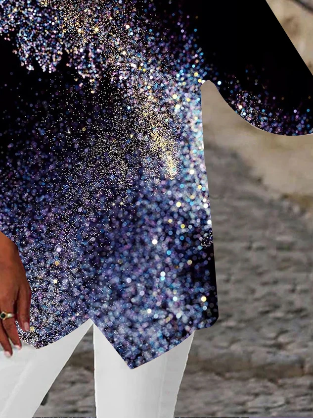 Рисунок 4 - Женский ассиметричный топ с круглым