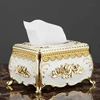 European style tissue box, kitchen, living room, napkin extraction box, hotel, restaurant tabletop paper extraction storage box 1