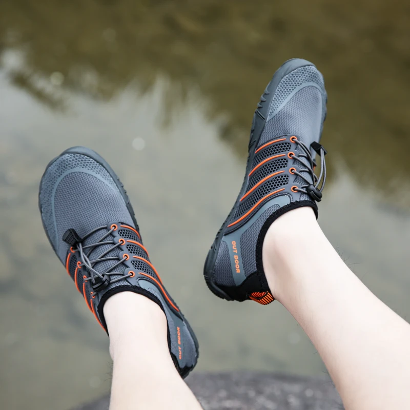 Unisex Quick Dry Aqua Shoes Non-slip Water Sports Sneakers Kayaking Wading Swimming Water Shoes Men Women Beach Fishing