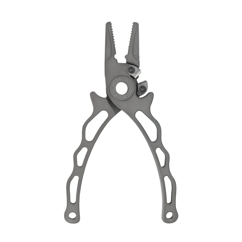 1 Piece Titanium Alloy Multi Functinal Fishing Plier Tool Lure Pliers
