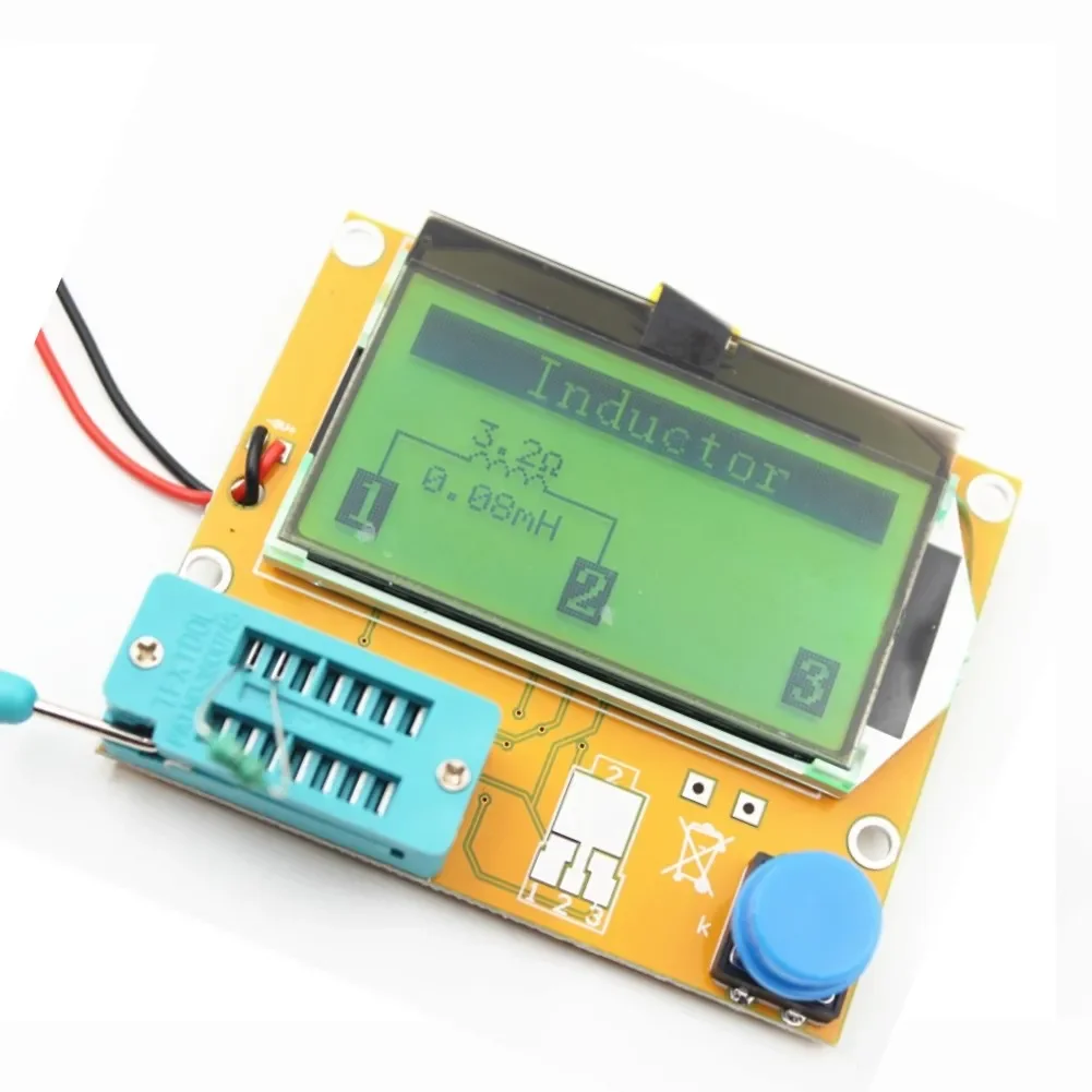 LCR-T4 Multifunctional Transistor Tester ESR Instrument Transistor Tester Capacitor Resistor Diode Triode Thyristor transistor tester