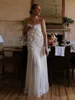 Elegant 3D Flower Long Dress Women Fashion Patchwork Pleated Female Sling Party Dresses 2025 Backless Maxi Lady Evening Robe 2