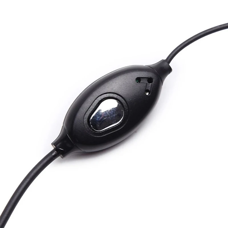 2 Pin Walkie Talkie Headset Earphone K-Plug Wired Two Way Ham Radio Earpiece For Baofeng BF-888S UV5R Walkie Talkie 992 Earwear 4
