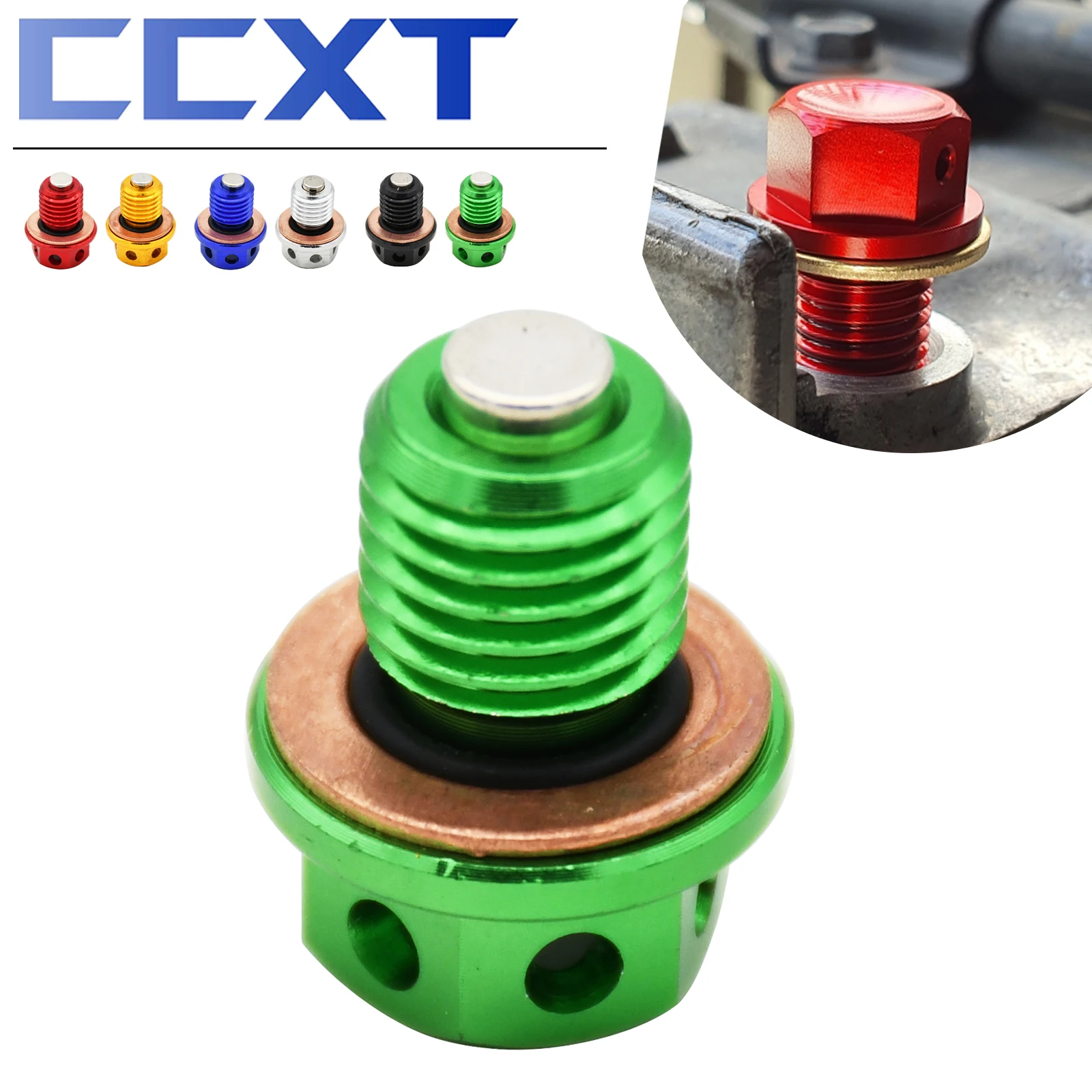 

Oil Drain Plug Bolt Screw For Kawasaki Ninja 250R 250SL 600R 650R 750R 400R Z250 Z250R Z750 ZR750S Z800 Z900RS Z1000 ZX14 ZX14R