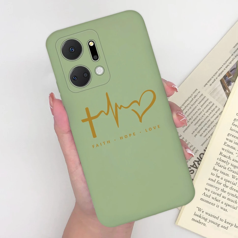 Soft Silicone Cute Fashion Heart Avocado Back Cover Phone Case Bumper s Coque