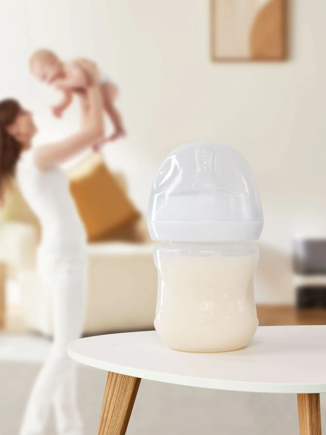 Newborn Baby Bottle PP 125ml 150ml Anti-Flatulence Wide-Caliber Plastic Milk Bottle Shatter-Resistant Bottle Set 260ml 330ml 4