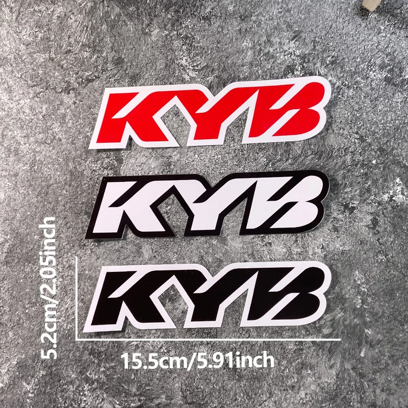 Waterproof Motorcycle Front Forks Suspension Vinyl Decals - Set of 2