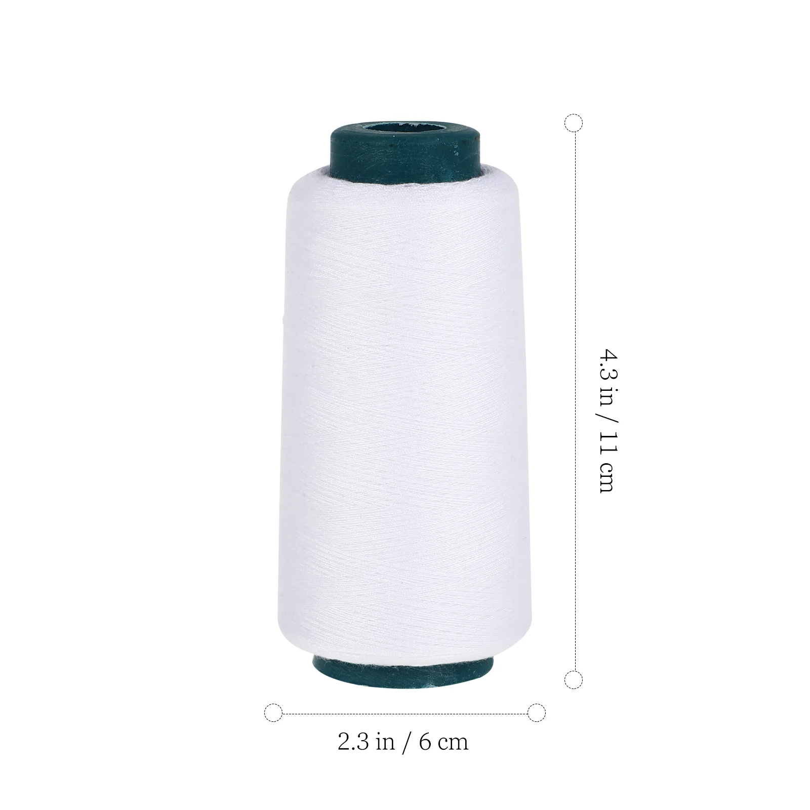 스레드 재봉틀 자수 화이트 폴리에스터 보빈 콘 코튼 Serger 스풀, 실내 장식 구슬 커튼 필수 스풀