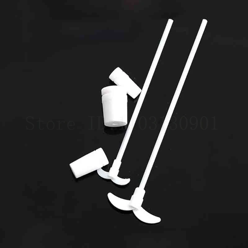 250 300 350 450 500mm Foldable Stirring Paddle PTFE Stir Bar for School Lab Experiment 1pc