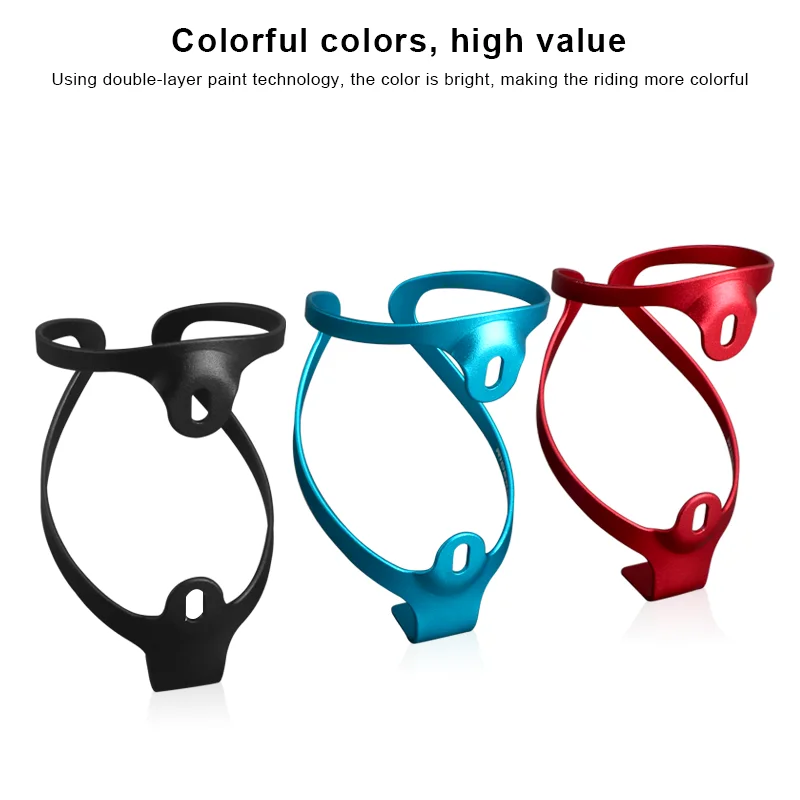 Bicycle Bottle Holder Bicycle Water Kettle Cage bicycle water bottle cage bicycle bottle holder water bottle holder Aluminium Alloy For Mountain Road Bike Cycling Ultralight Handle MTB Accessories