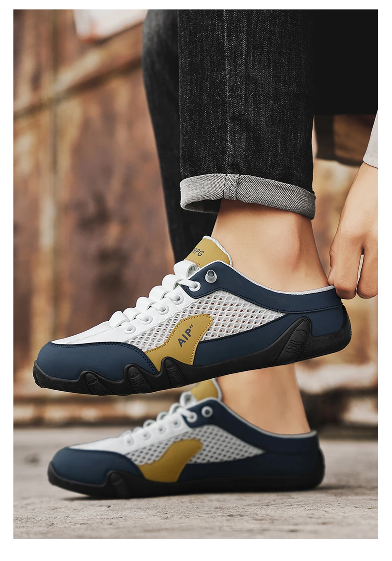 Sommer Herren Freizeitschuhe Leichte Atmungsaktive Halbschuhe_voghion.com