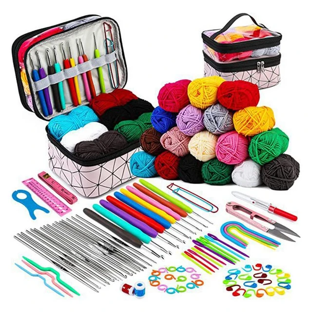 1 Piece Yarn Storage Organizer-Yarn Bag And Crochet Tote Yarn Holder For  Crocheting,Crochet Accessories - AliExpress
