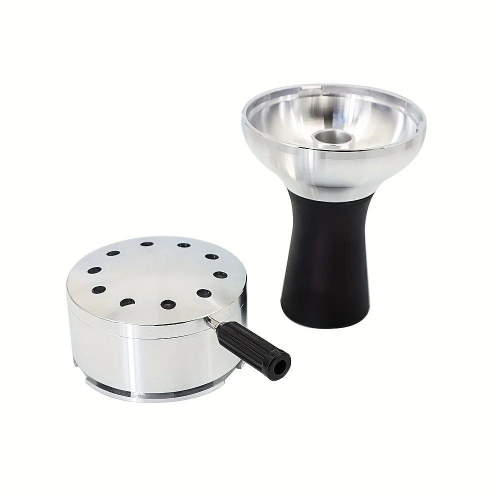New Shisha Heat Management Base Hookah Tobacco Bowl Coal Holder Nargile Cachimbas Accessories