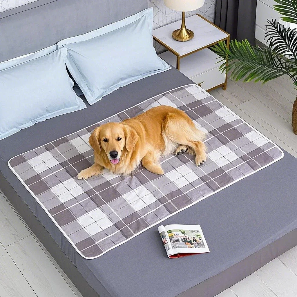 Bed Protection Pads Washable Reusable Absorbent Anti Slip for Adults Dog Cat Thick Care Pads for Adults