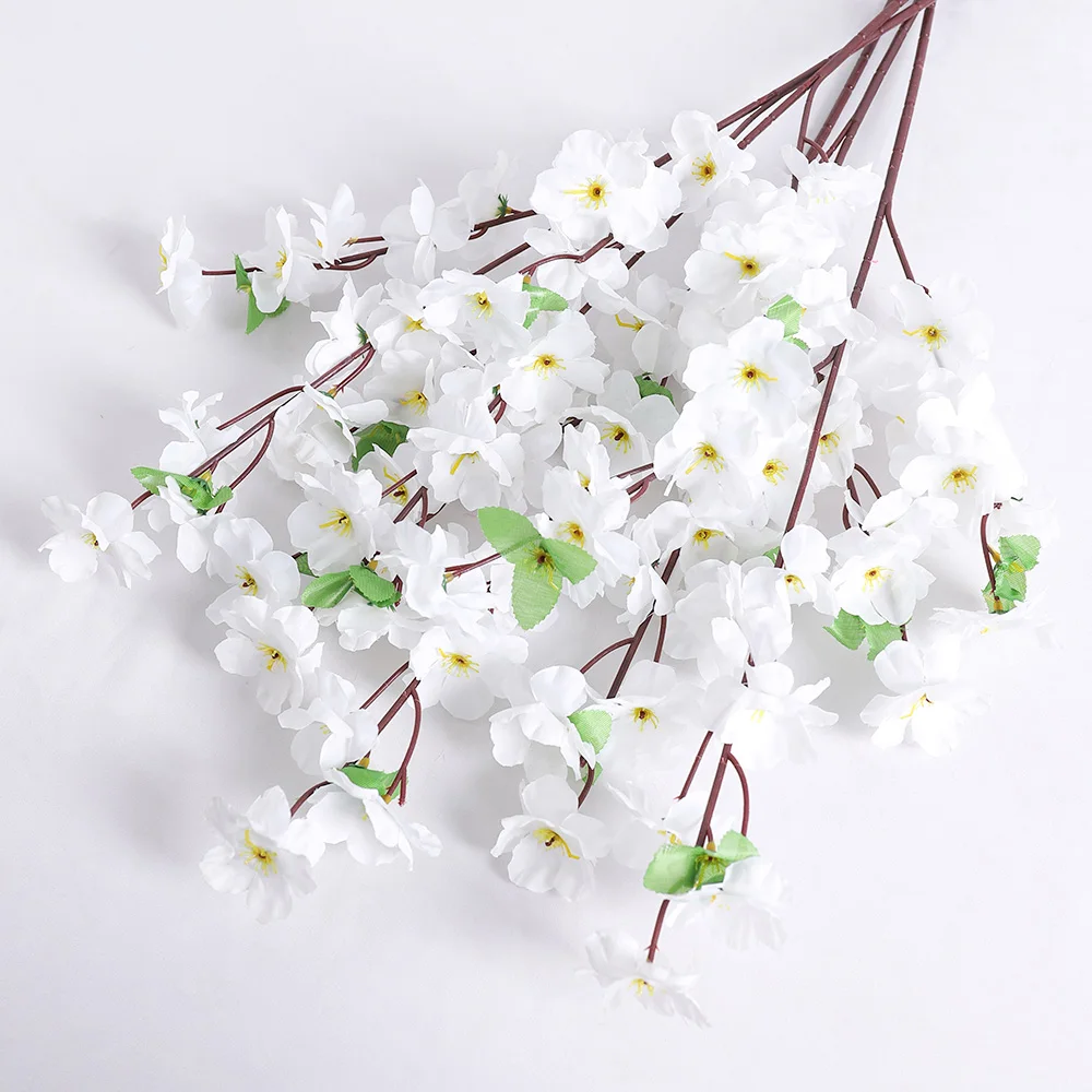 Peach Blossom Artificial Flower Bouquet Image 13