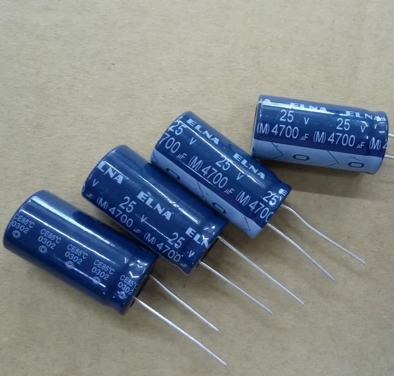 

10pscOriginal new ELNA capacitor 25V4700UF INA 4700UF 25V Japan Elna electrolytic capacitor