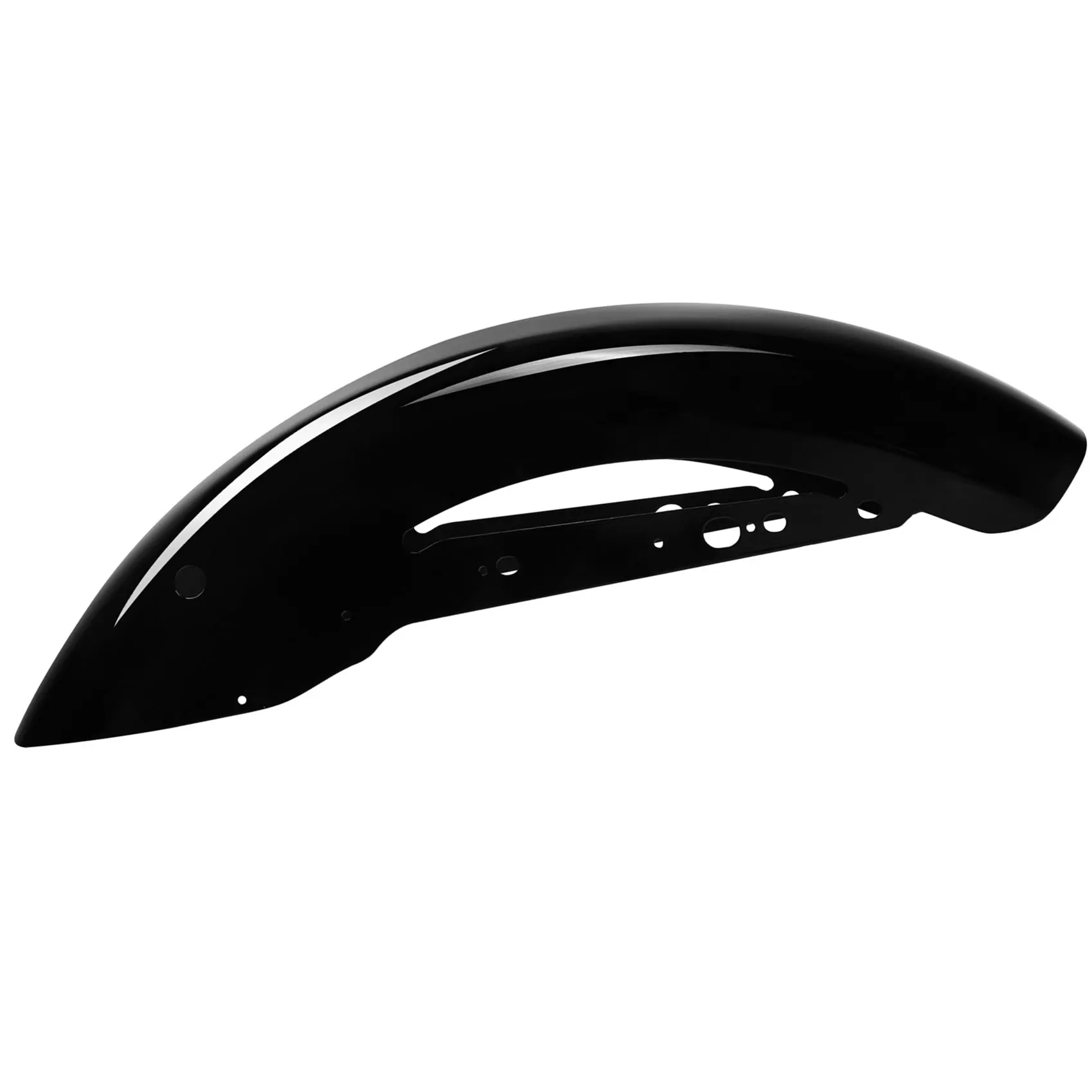 Parafango Posteriore Largo Custom Chrome Per Sportster Iron 883, Forty Eight, Seventy Two (2010-2020) E Modelli Selezionati