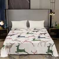 Custom Photo Text Cartoon Flat Sheets Soft Bedding Sheet Anime Bed Sheet for Queen King Twin Size Kids Gift Custom Bed Cover 2