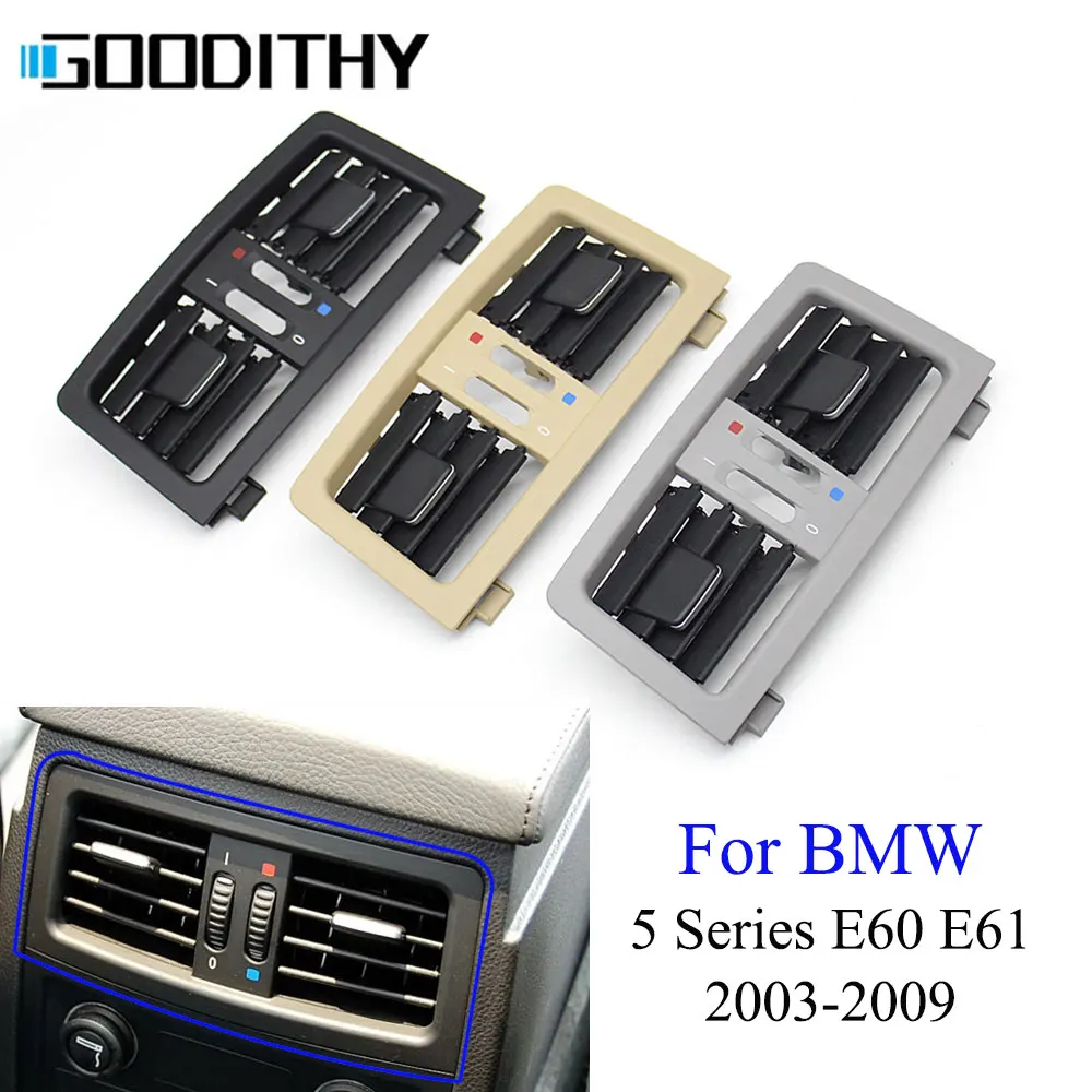 Car-Rear-Air-Conditioner-Grille-Outlet-Cover-AC-Vent-Panel-For-BMW-5 ...