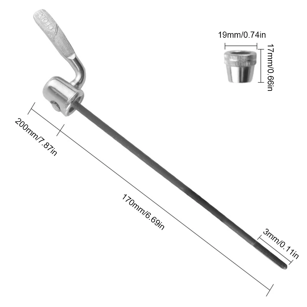 1-10pcs Bike Trainer Skewer Quick Release Bicycle Rear Axle Shaft