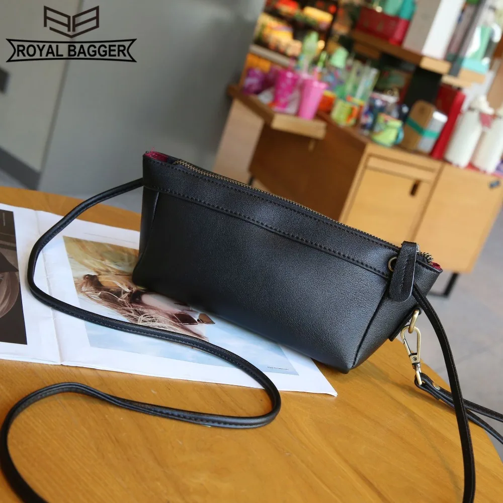 Royal Bagger Mini Crossbody Bag For Women - Genuine Leather Phone Purse With Adjustable Strap - View #4