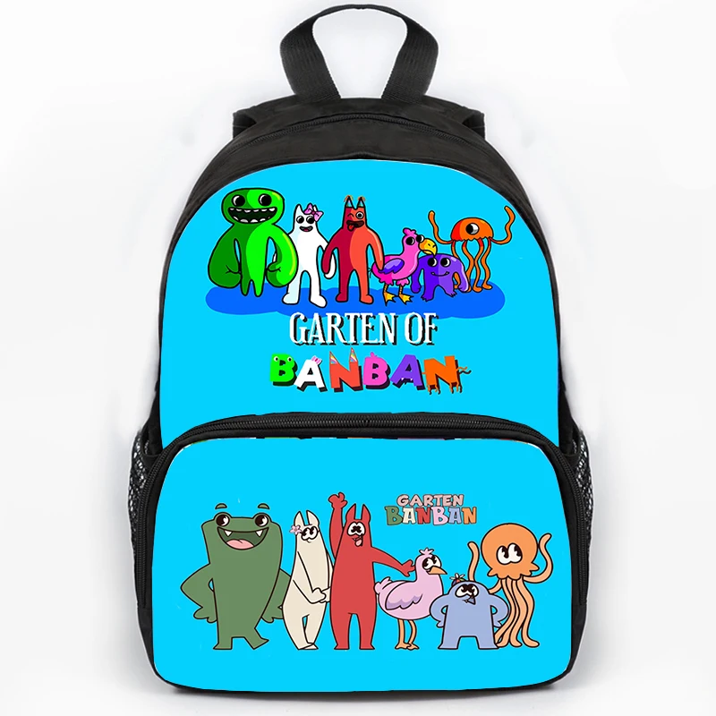 

3D Game Garten of Banban Schoolbag Backpacks for Students Boys Girls Anime Bookbag Children Backpack Cartoon Waterproof Rucksack