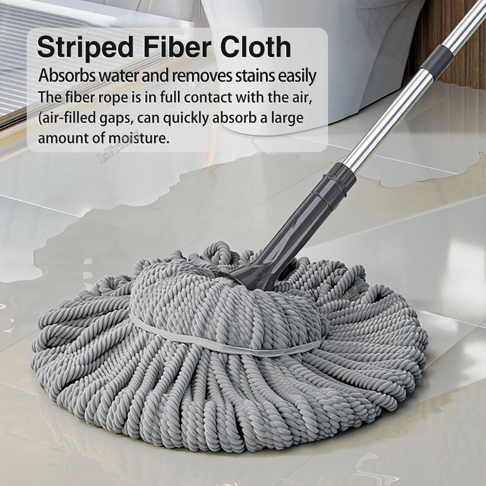 Rotating Self Rotating Water Mop New No Hand Washing Mop Household Mop Floor Cleaning Mop Lazy Person Mop Floor Cleaning Tools