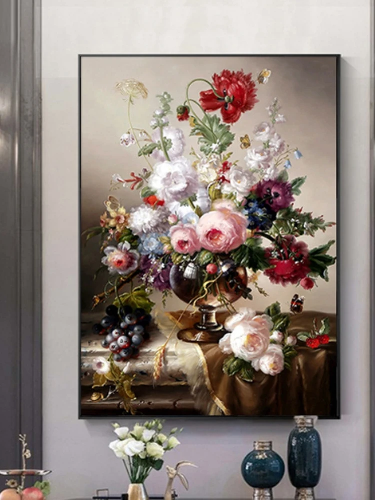 YN250-1-24 Cross Embroidery Plant Flower Living Room Hanging Decoration Painting cross stitch kit cross stitch files cross embroidery painting