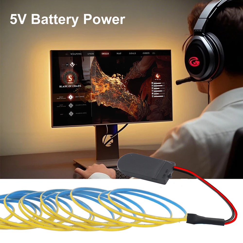 รูปสินค้า LED Strip ยืดหยุ่น สีสันสดใส ตกแต่งบ้านได้ทุกสไตล์