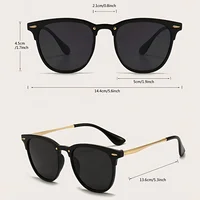 Mode oeil de chat cadre en métal lunettes de soleil femmes marque Desginer lunettes de soleil noir Rivet Cateye femme nuances lunettes UV400 5