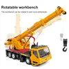 2025 Remote Control Truck Crane Toys 2.4g Rc Lift Simulation Engineering Crane Eletric Model Children'S Toy Model Rc Car Gift 5