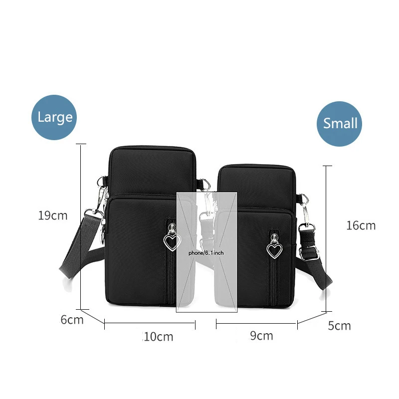 Mobile Phone Bag Women's Shoulder Bag Hanging Neck Coin Purse Vertical Ladies Handbag Mini Small Crossbody shoulder bag