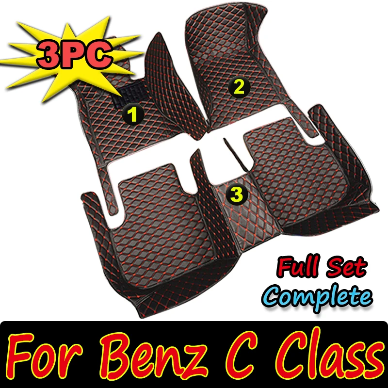 

Автомобильные коврики для Mercedes Benz C Class W205 C180 200 220 250 260 300 350 400 450-15 2014 2016 2017 2018 2019 2020 аксессуары