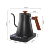 110V/220V Gooseneck Electric Kettle Smart Temperature Control Pot 1200W Rapid Heating Kettle 304 Stainless Steel Liner Pot 900ml 6