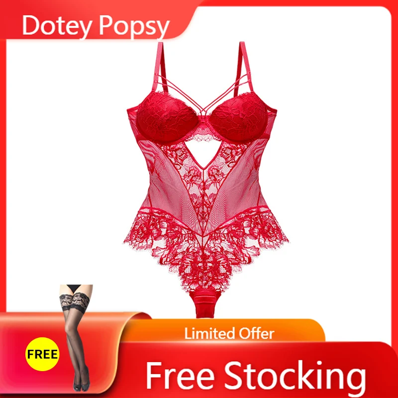 Lingerie LINGERI WOMAN Push Up Body Shapers Women Strappy Hollow Out Skinny Sleeveless Wrap Bodysuits Stretchy Lace Underwear