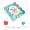 Wooden Magnetic Fraction Learning Math Toys Children Arithmetic Learning Educational Toys Fraction Book Set Parish Teaching Aids 6