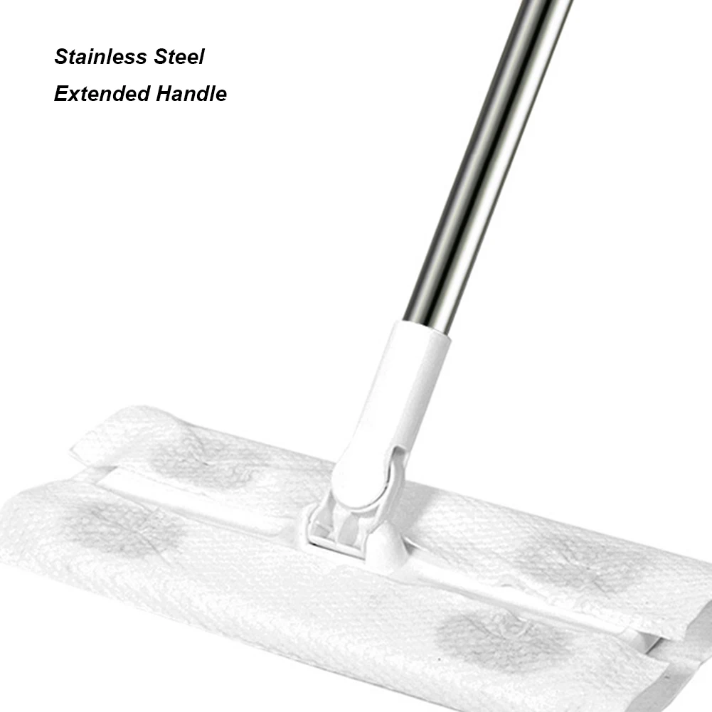 360 Degree Rotation Floor Dust Mop Dry & Wet Flat Mops Cleaning Mop Sweeper for Hardwood Laminate Tile Floor Cleaning