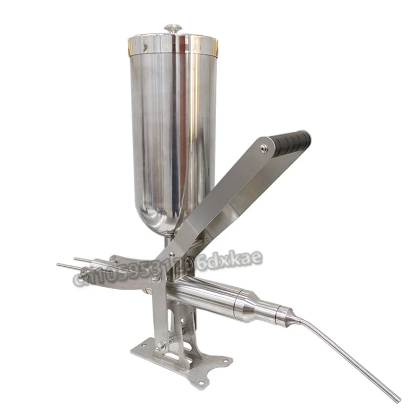 Jam Filling Machine 5L Jam Filling Cream Filler Manual Commercial for Pie Puff Cream Churros Filler Machine Use in Baking Shop
